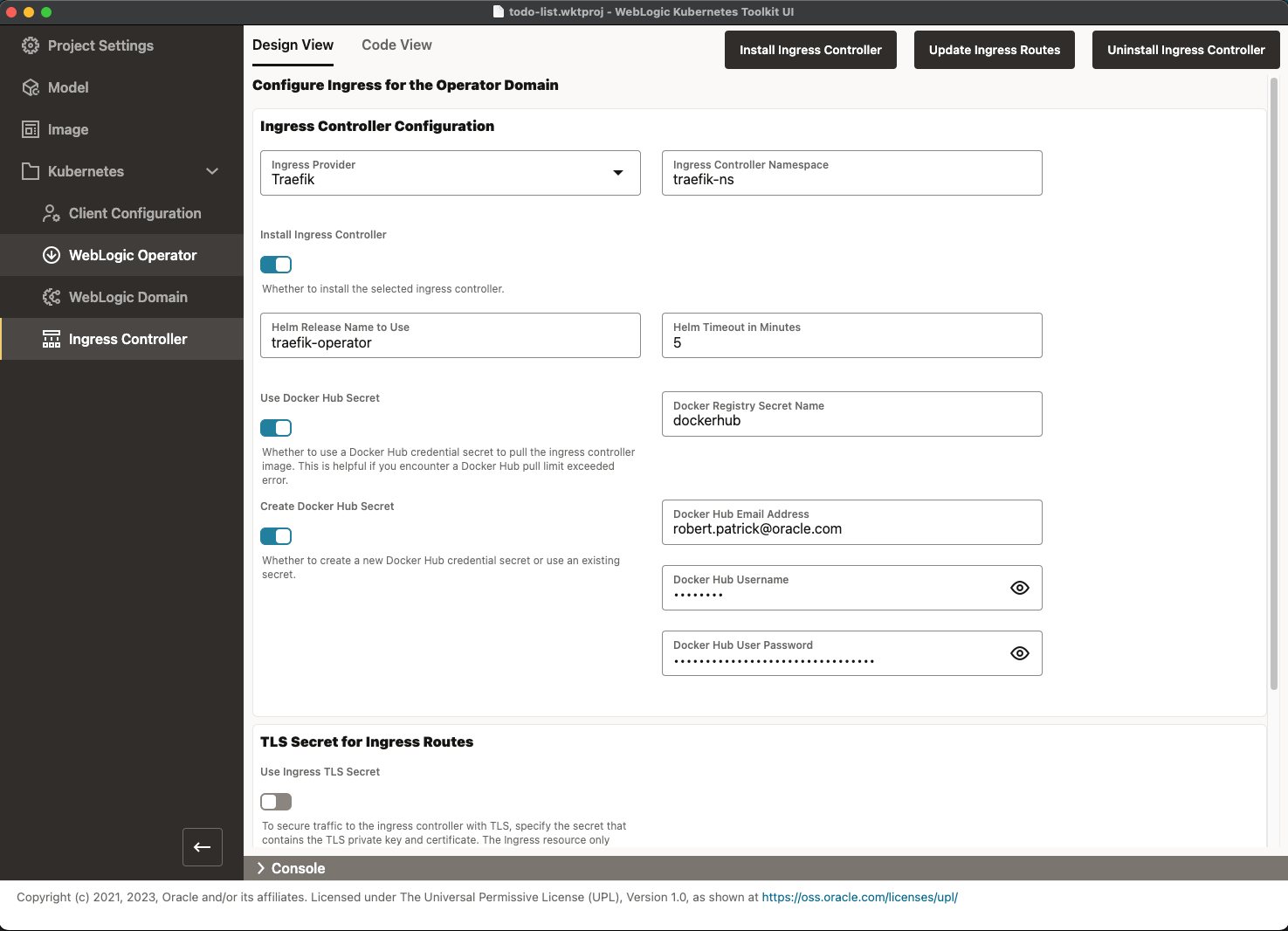 Install and Configure the Ingress Controller Logic