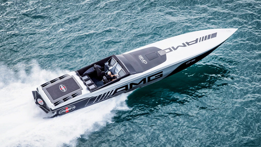 Cigarette Racing 515 Project One Raceboat Oracle Time