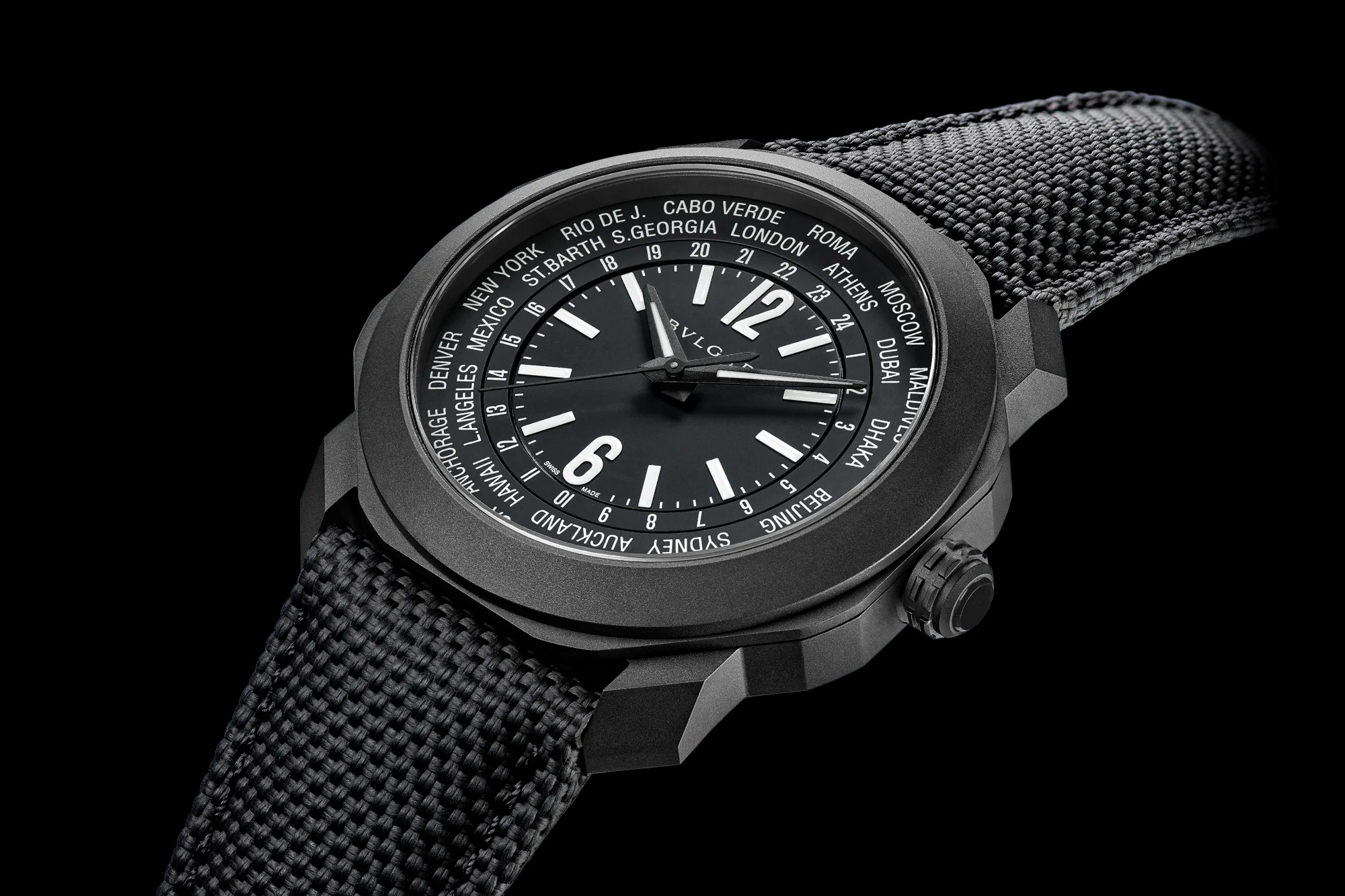 Bulgari Reveal Globetrotting Octo Roma Worldtimer at Geneva Watch Days