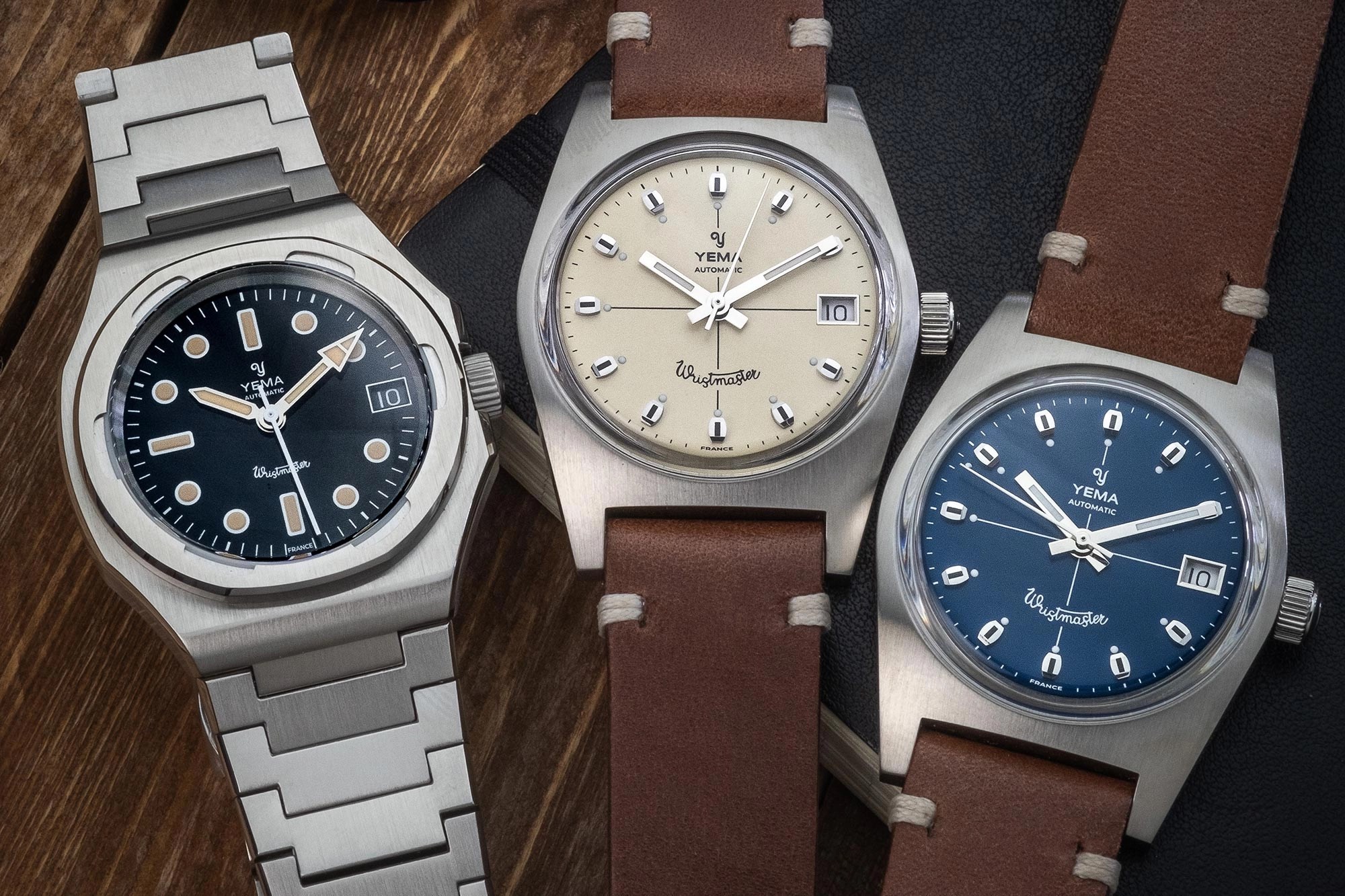 Yema Launch Kickstarter Campaign For Wristmaster Collection