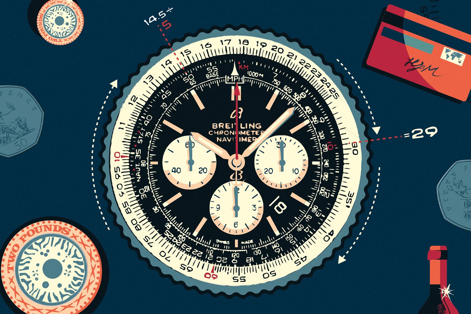How to Use a Slide Rule Bezel on Your Watch