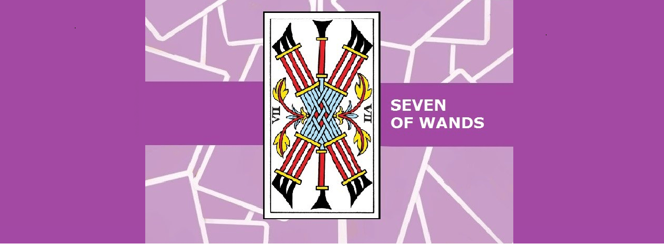 Seven of Wands Tarot Card Meanings in the Tarot Deck