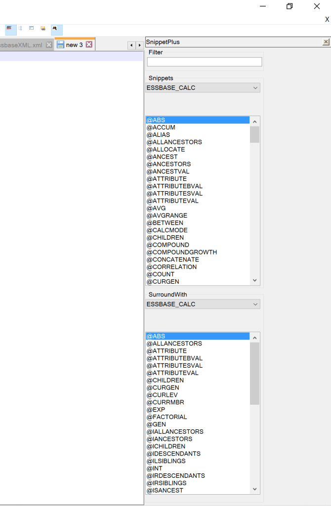 Notepad++ Plugins Oracle Hyperion Labs