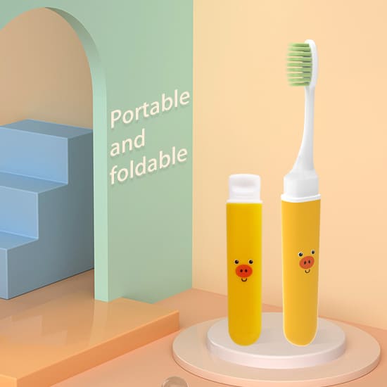 Fold Travel Toothbrush for Kids oralwiseChina First 7Days Delivery Toothbrush Manufacturer