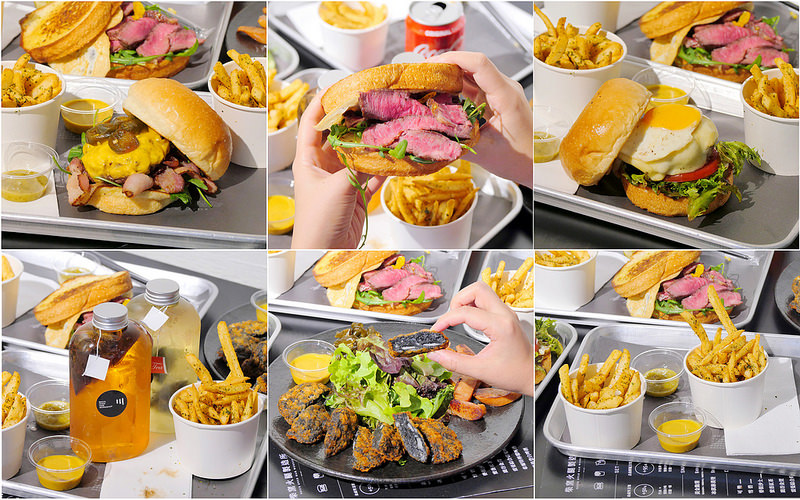 【台中漢堡】柴窯火腿製造所勤美店│西區：台中最貴肉蛋吐司滿滿PRIME牛肉最受歡迎！開幕就客滿 墨西哥牛肉堡+伊比利豬漢堡也好吃！搬新家價格也漲惹