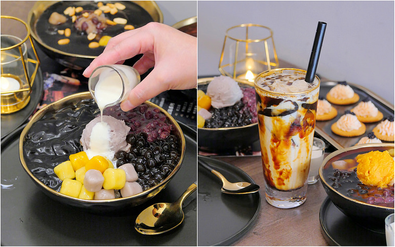 【台中冰店】嚐仙台灣甜品專賣│北區：不用到新社也有好吃芋圓 大碗份量好吃又好拍～傳統手工製作滑溜嫩仙草 芋泥球綿香實在好味道！