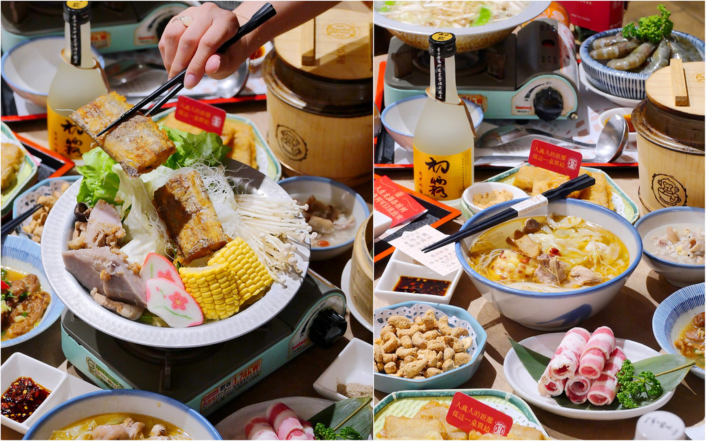 有春茶館大智店_台中東區：古早味台菜變身小火鍋白帶魚芋頭米粉大推/濃味麻油雞麵線冬天必吃！