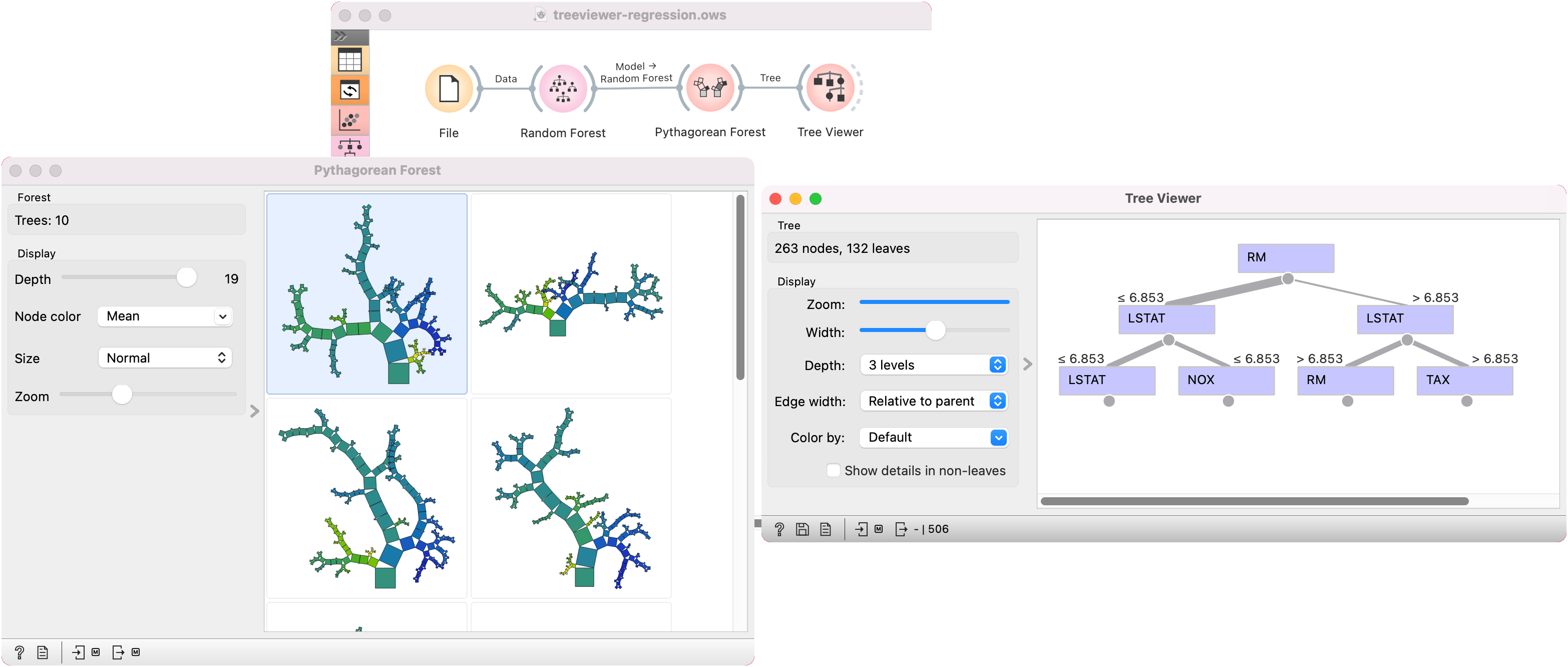 Tree Viewer — Orange Visual Programming 3 documentation