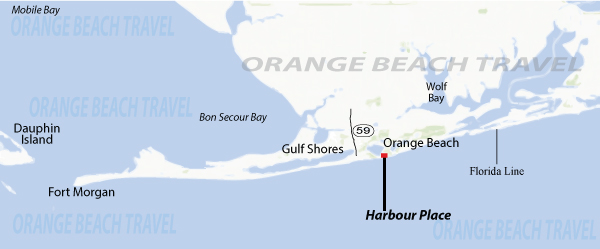 Orange Beach Alabama On Map About The Area Around This Condo In Orange Beach Alabama