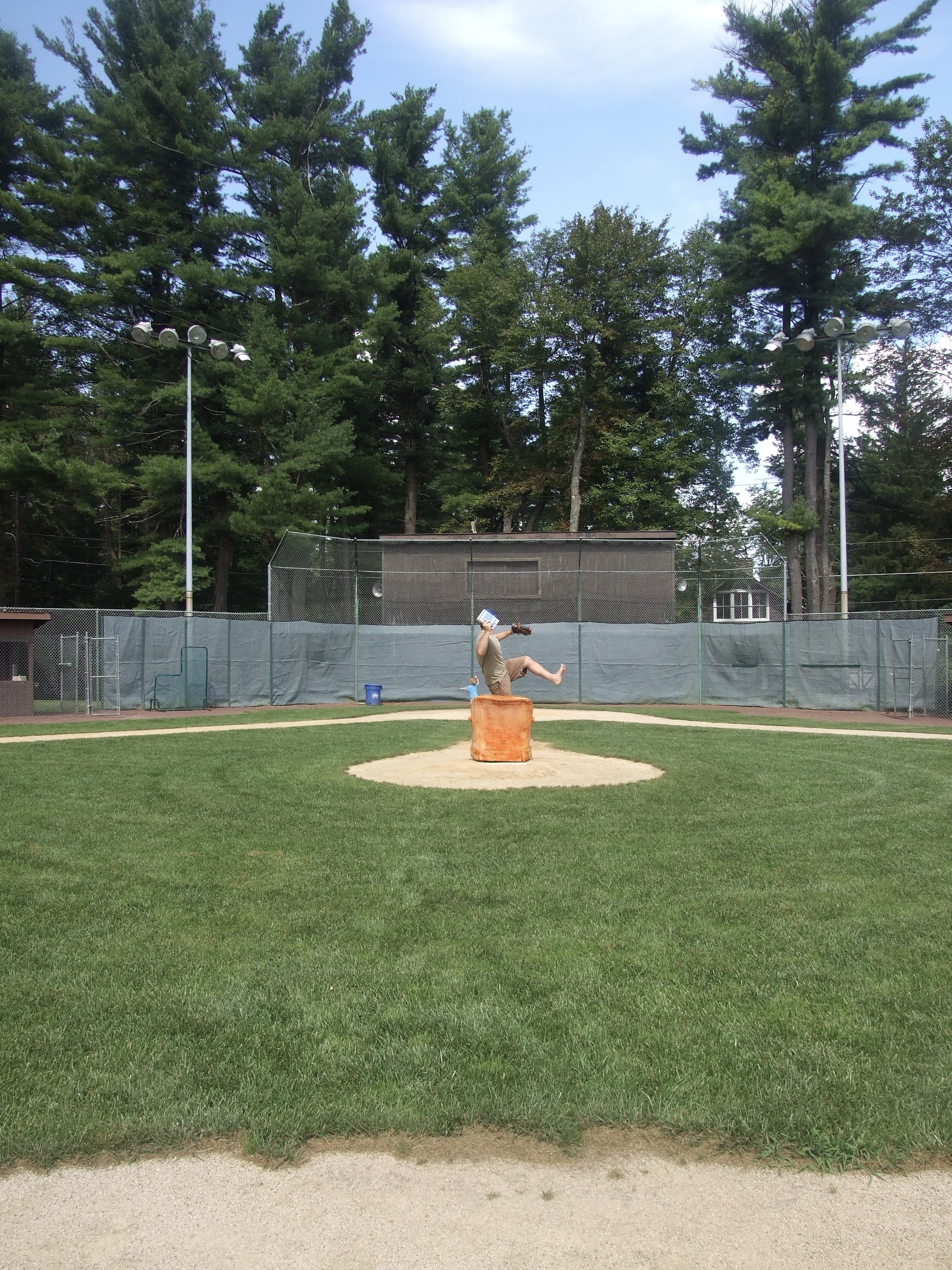 Blanche D. Price Park The Orange Chair