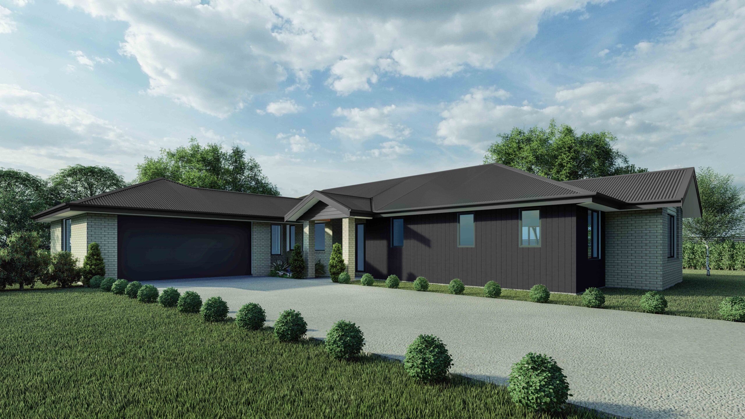 Hackney House Plan Orange Homes 250m2 house plan NZ