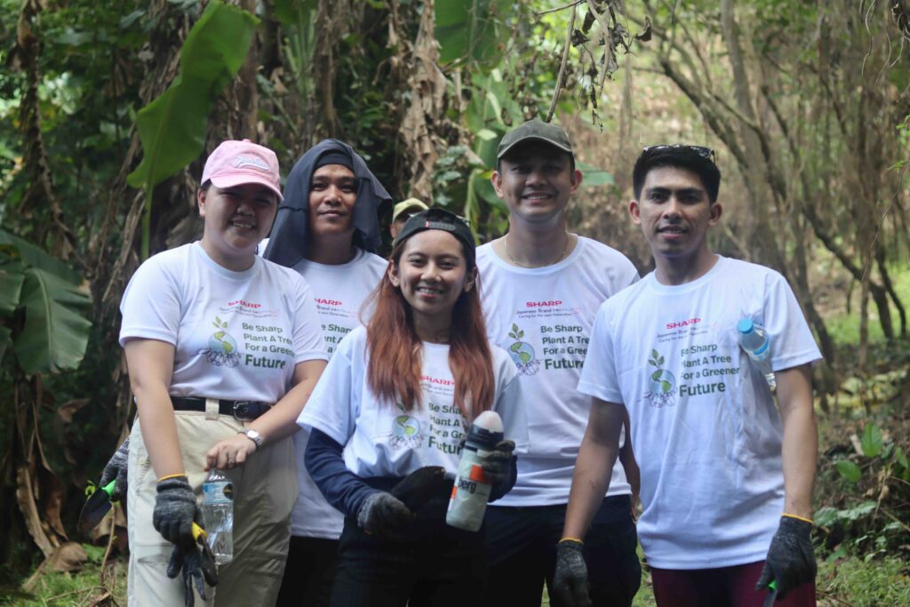 A Commitment to Greener Environment Sharp Philippines Planted 450