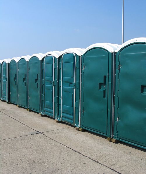 Professional Portapotty Rentals Orange Porta Potty