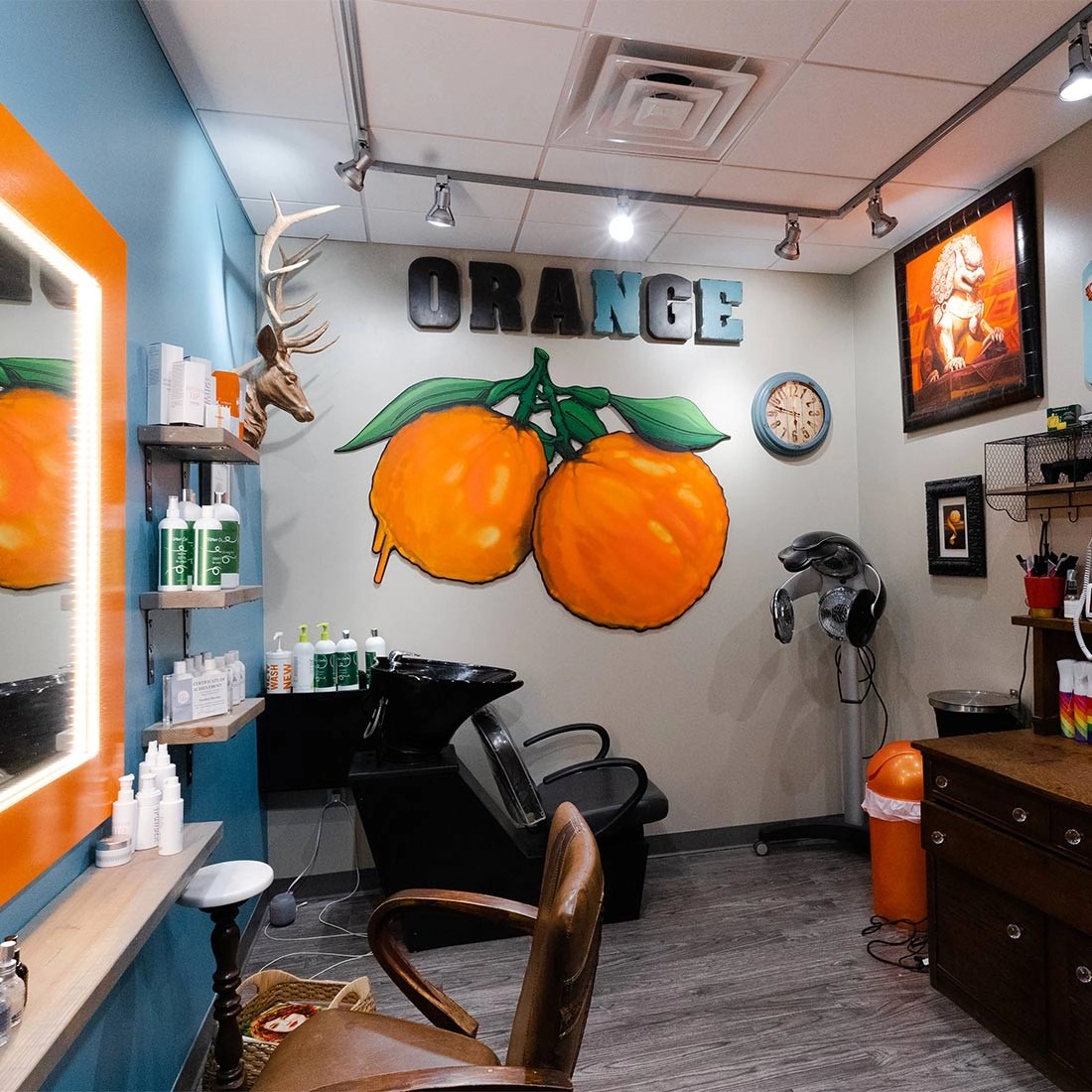 Home Orange Salon Schedule your appointment today! Austin's