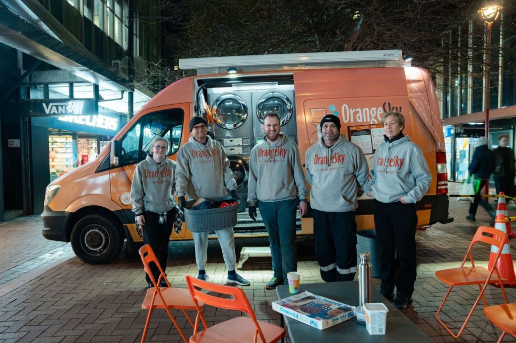 Orange Sky Wellington Service Homelessness Support