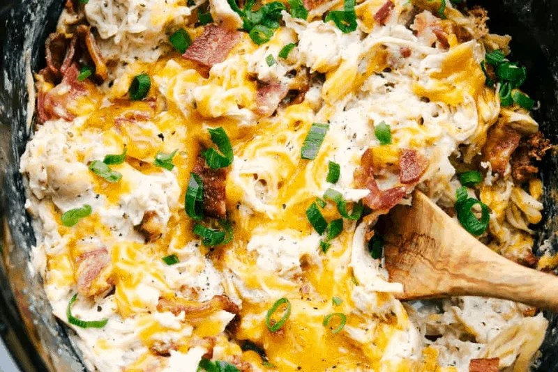 Slow Cooker Crack Chicken (Cheddar Ranch Chicken) Recipe Ocean