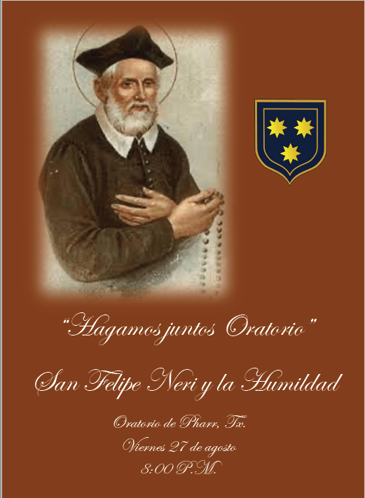 San Felipe Neri y la Humildad Federación Mexicana del Oratorio de San