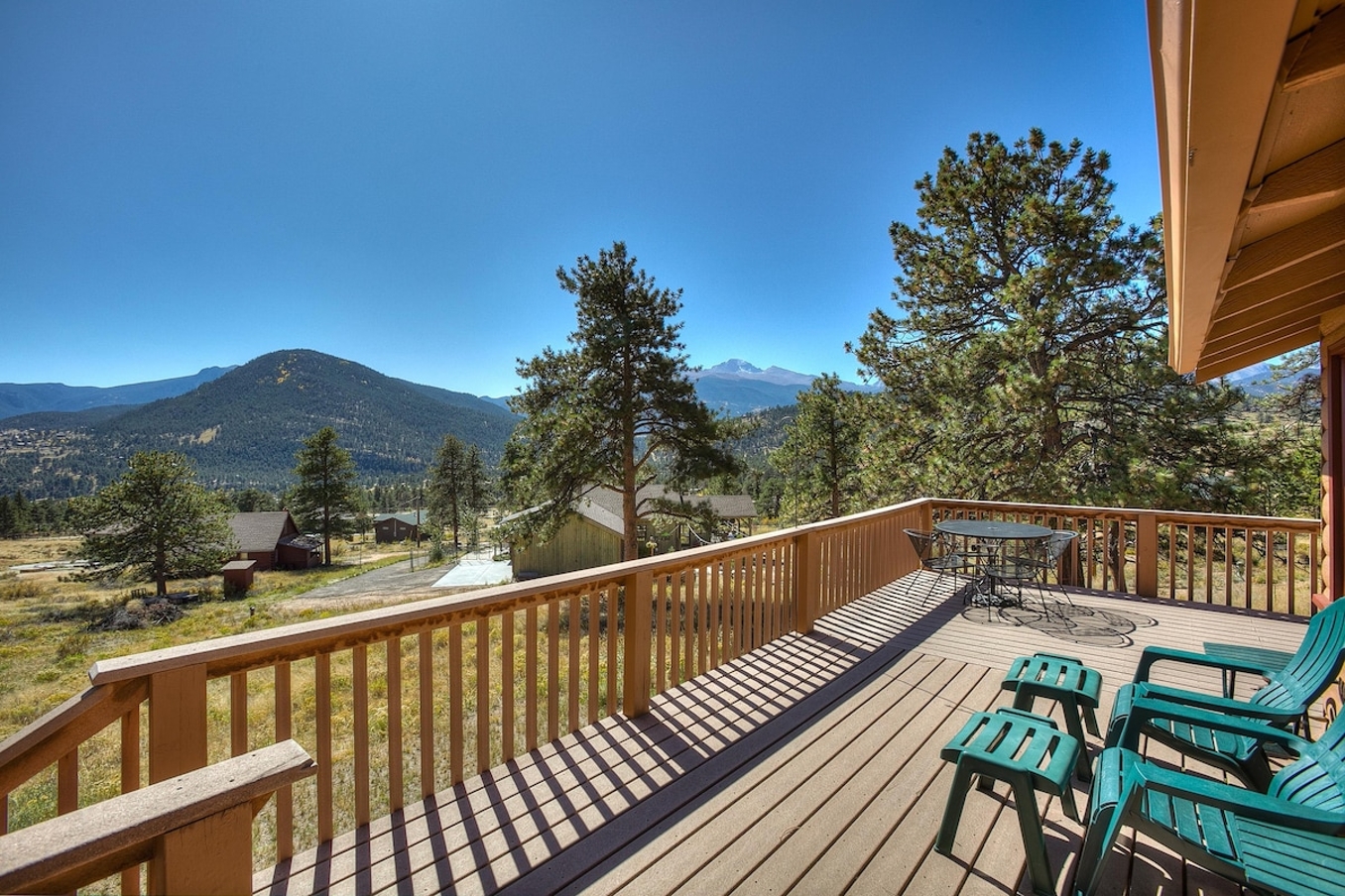 Vacation Rental Cabin located at RMNP Entrance Mountain Views