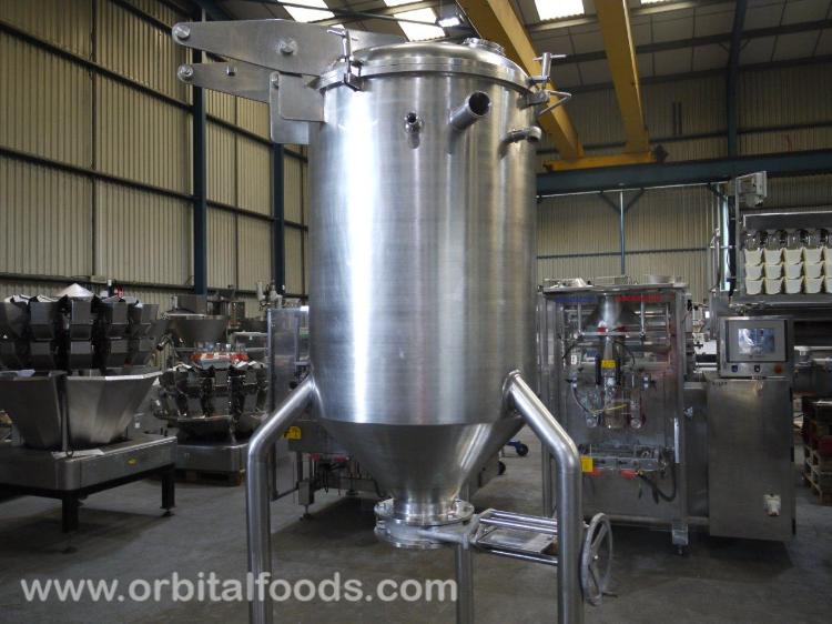 BCH Vacuum Flash Cooling System Orbital Food Machinery