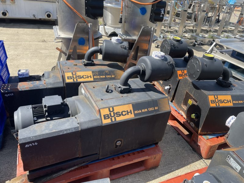 Busch Mink MM 1202 AV Vacuum Pumps Orbital Food Machinery