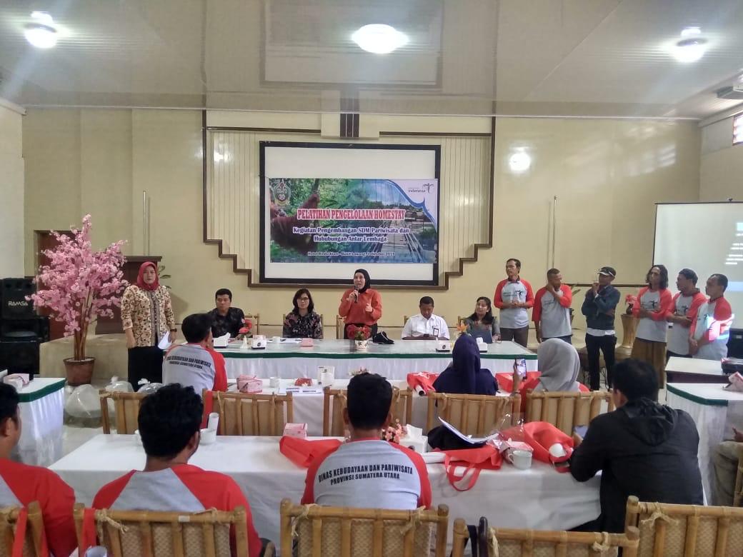 Dinas Pariwisata Langkat Gelar Pelatihan Pengelolaan