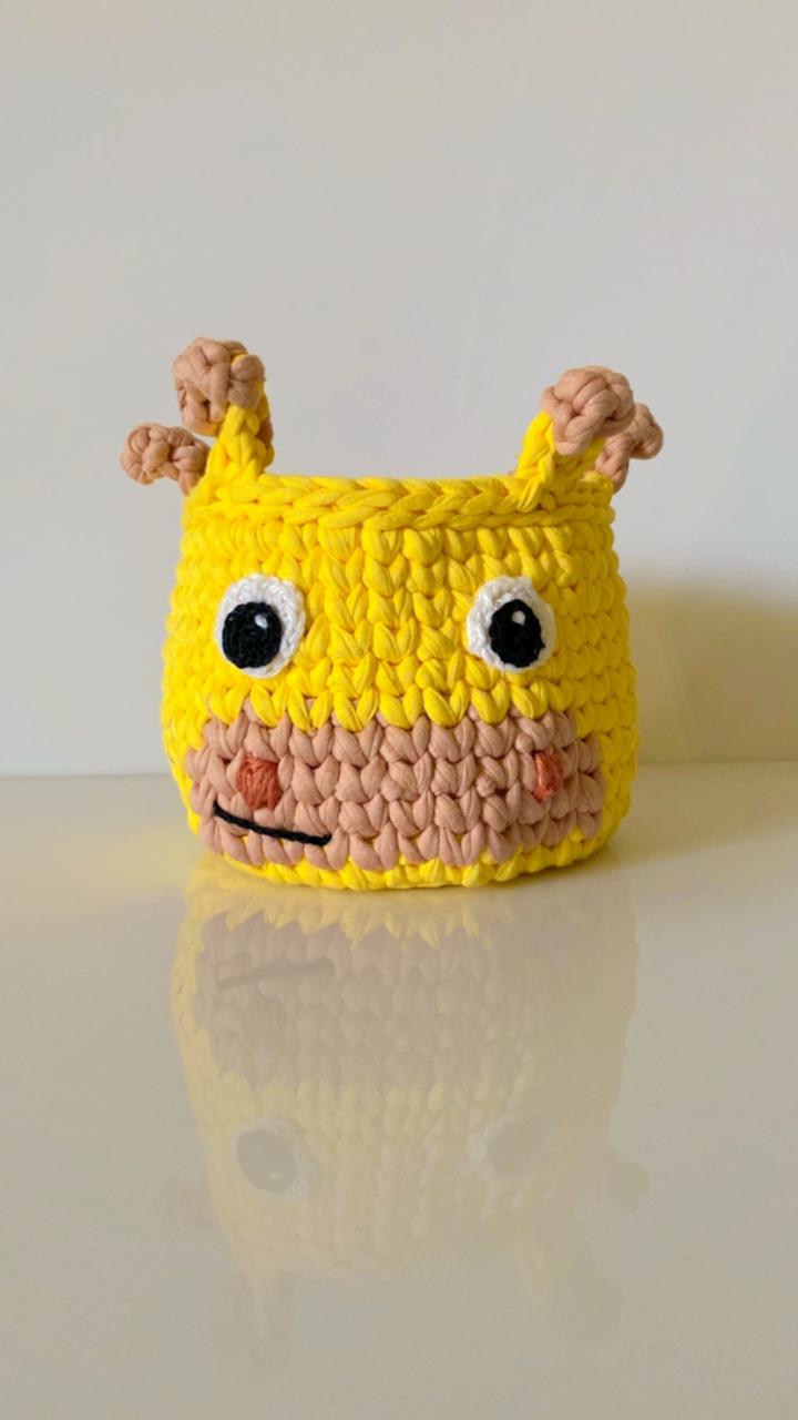 TShirt Yarn Storage Basket