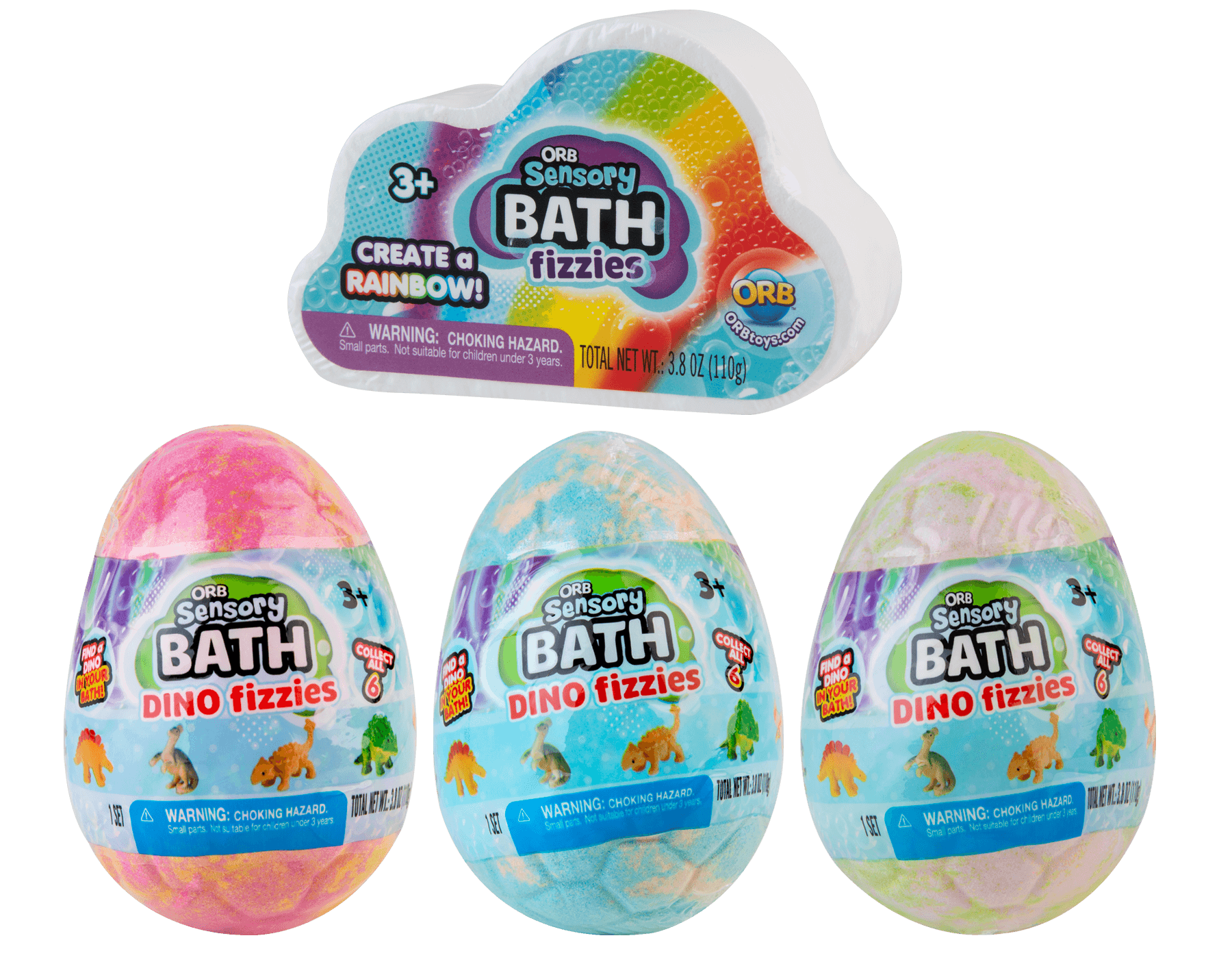 ORB Sensory Bath Fizzies