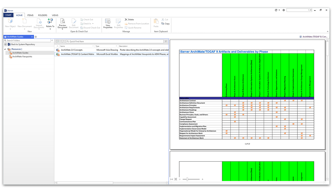 ArchiMate Orbus Software