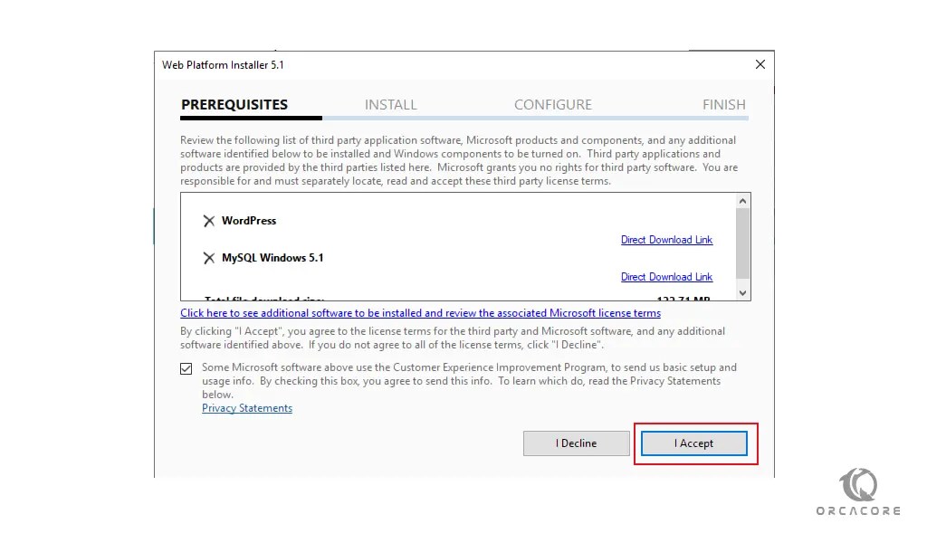 Set up WordPress on Windows Server 2019 Full Guide OrcaCore