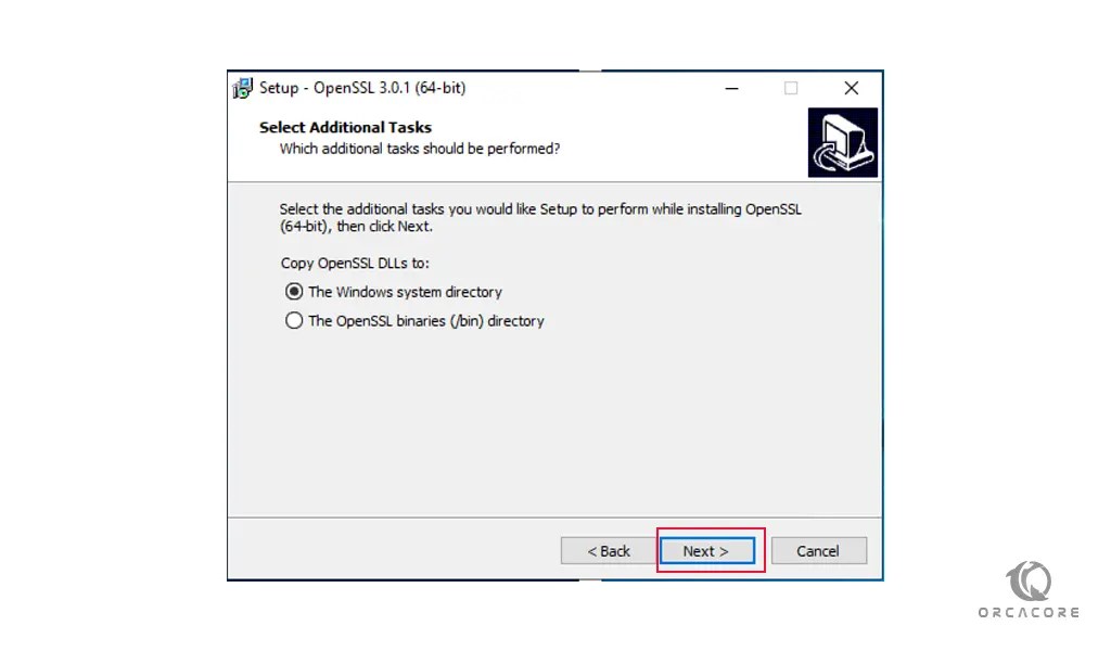 Install OpenSSL on Windows Server 2019 Full Guide OrcaCore