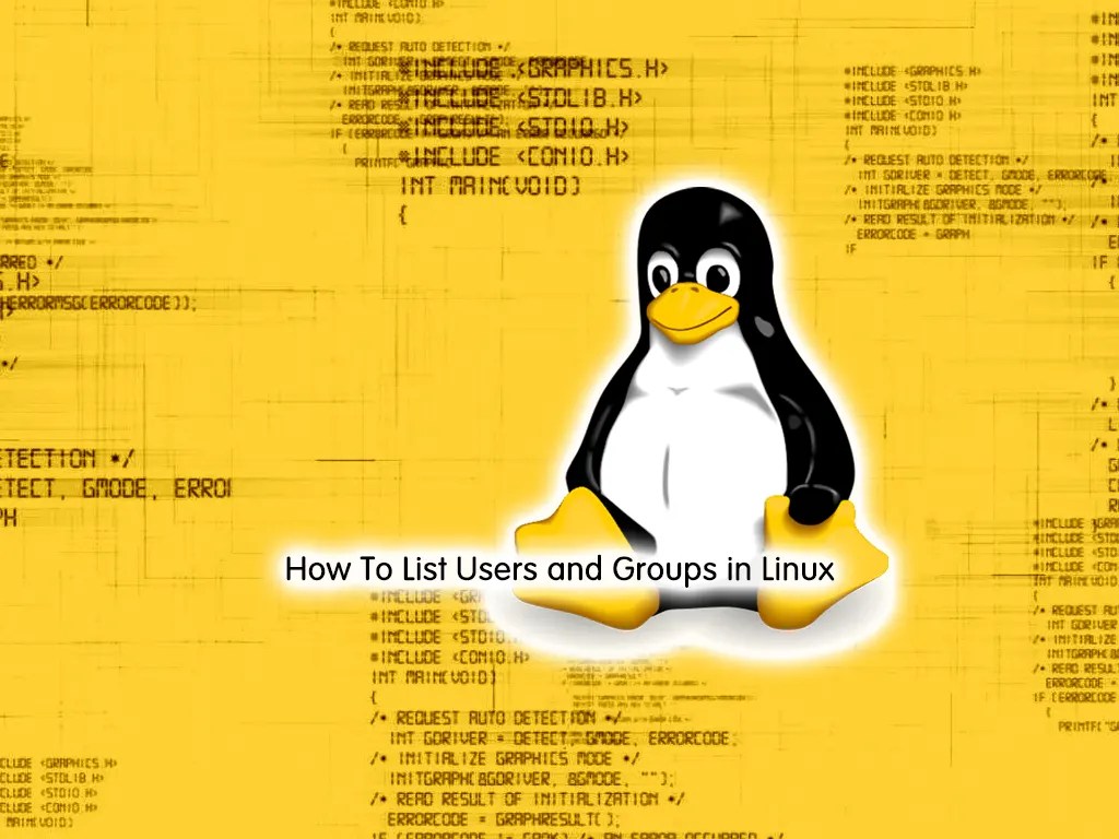 How To List Users and Groups in Linux OrcaCore