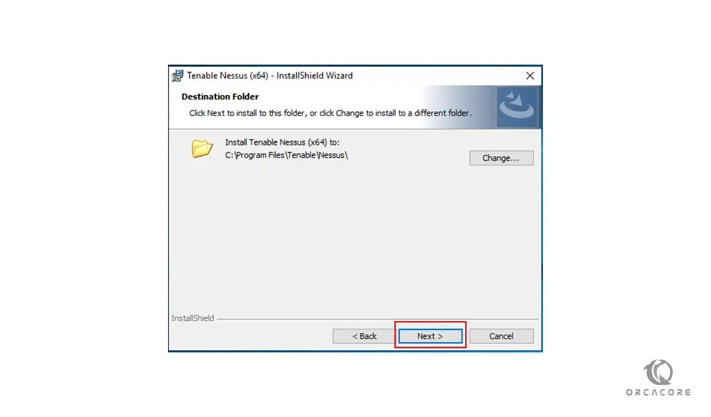 Install Nessus Scanner on Windows Server 2022 OrcaCore