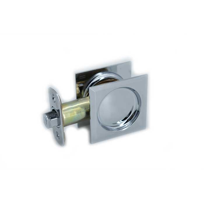 Pocket Door Lock Passage Polished Chrome Orca Hardware