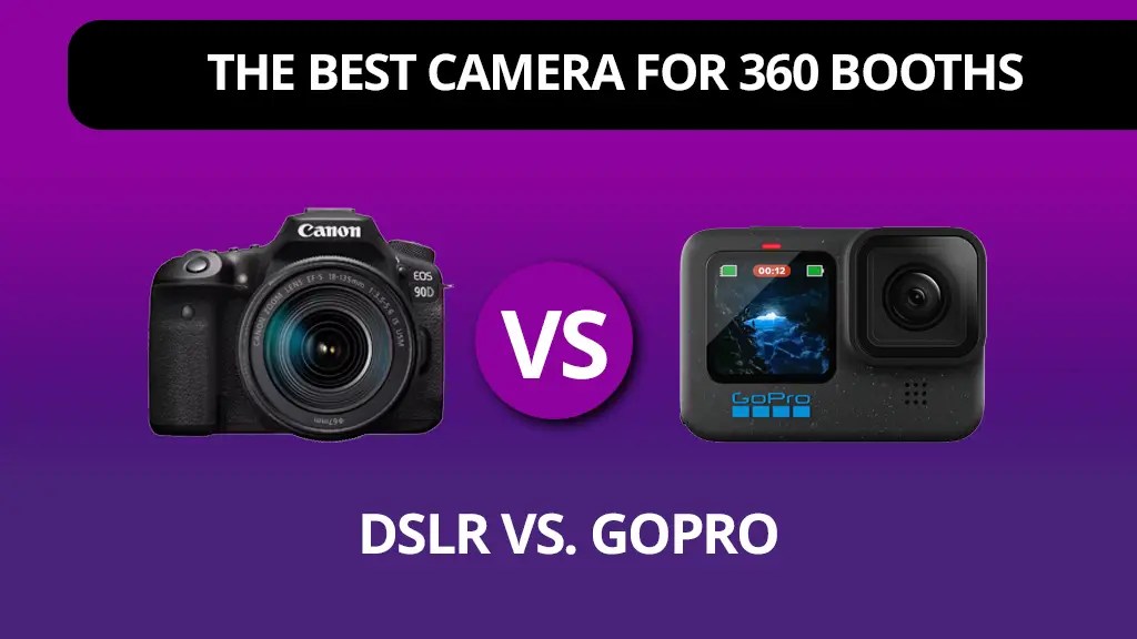The Best Cameras For 360 Photo Booths DSLR vs GoPro 2024