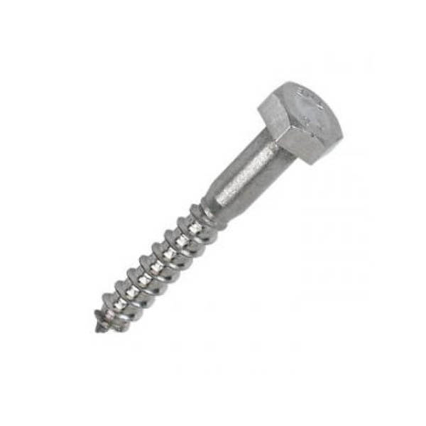 Coach Screw Hex Head Zinc Plated Orchard Fasteners