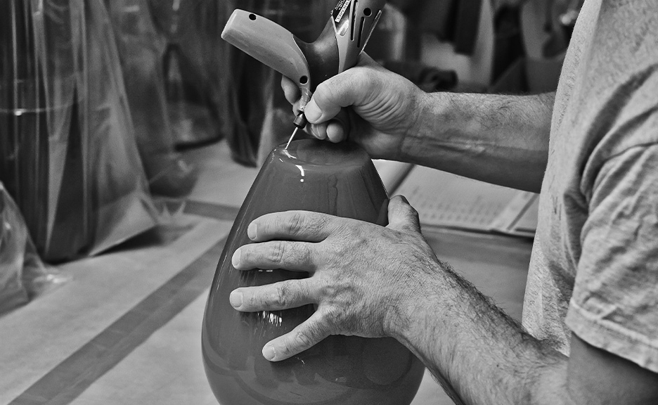 Venini Glass Orchard Piper