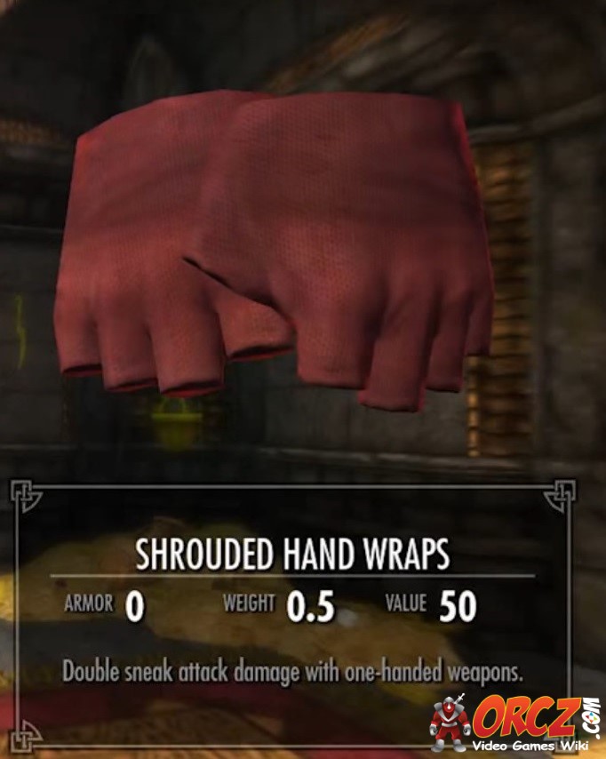 Skyrim Shrouded Hand Wraps The Video Games Wiki
