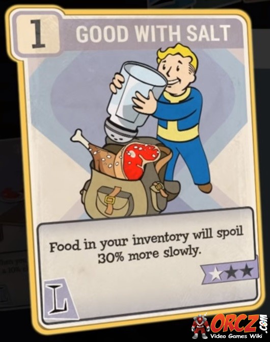 Fallout 76 Good With Salt The Video Games Wiki