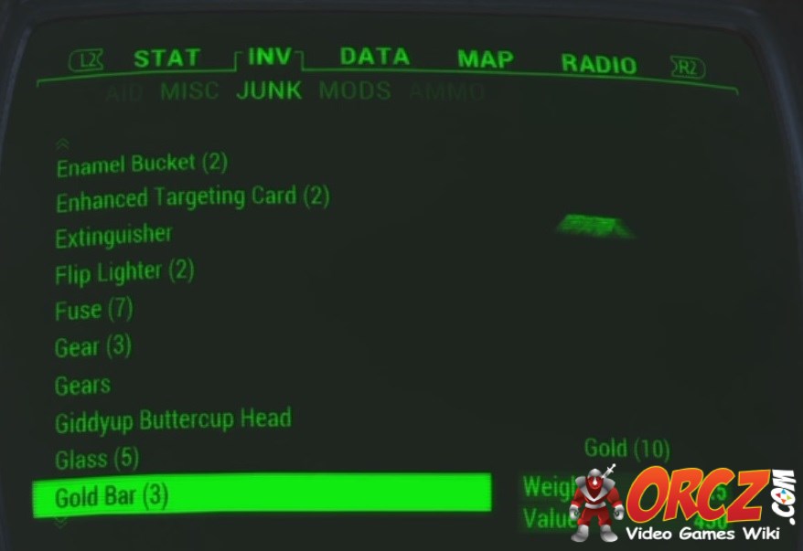 Fallout 4 Gold Bar The Video Games Wiki