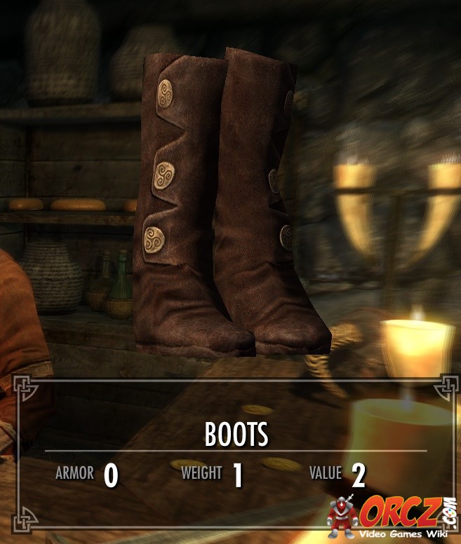 Skyrim Boots The Video Games Wiki