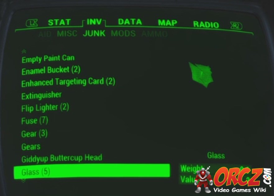 Fallout 4 Glass Item The Video Games Wiki