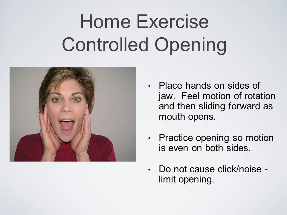 Exercises Tmj Exercises