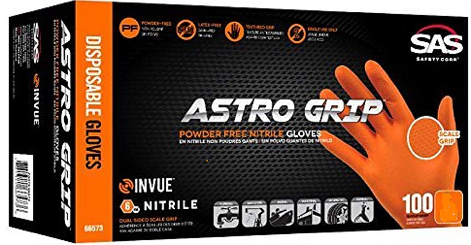 ASTROGRIP POWDERFREE 8MIL NITRILE GLOVES XL (100PK) Framar Online