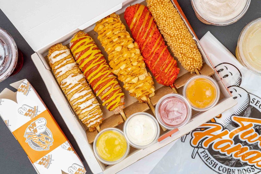 Two Hands Corn DogsHouston USAKOR your one stop food shipping