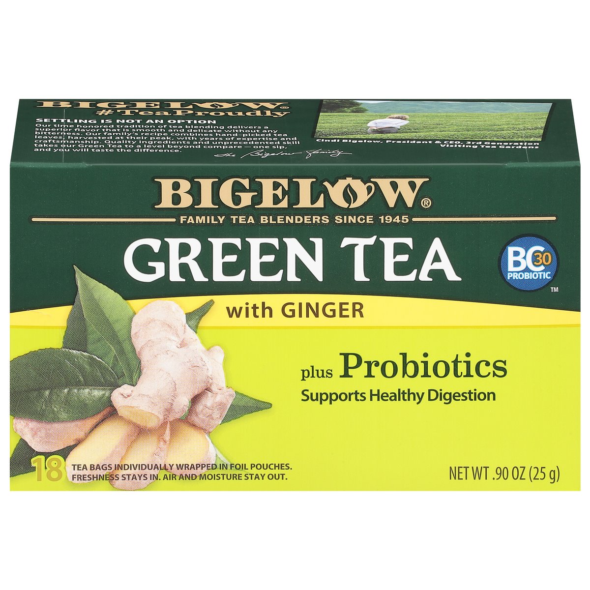 Order Acme Bigelow Green Tea, with Ginger, Bags