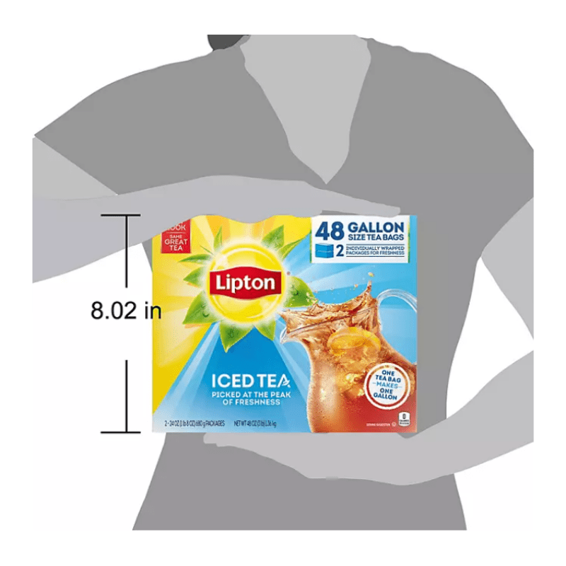 Lipton Iced Tea, Gallon Size Tea Bags (48 ct.) OrderDirect