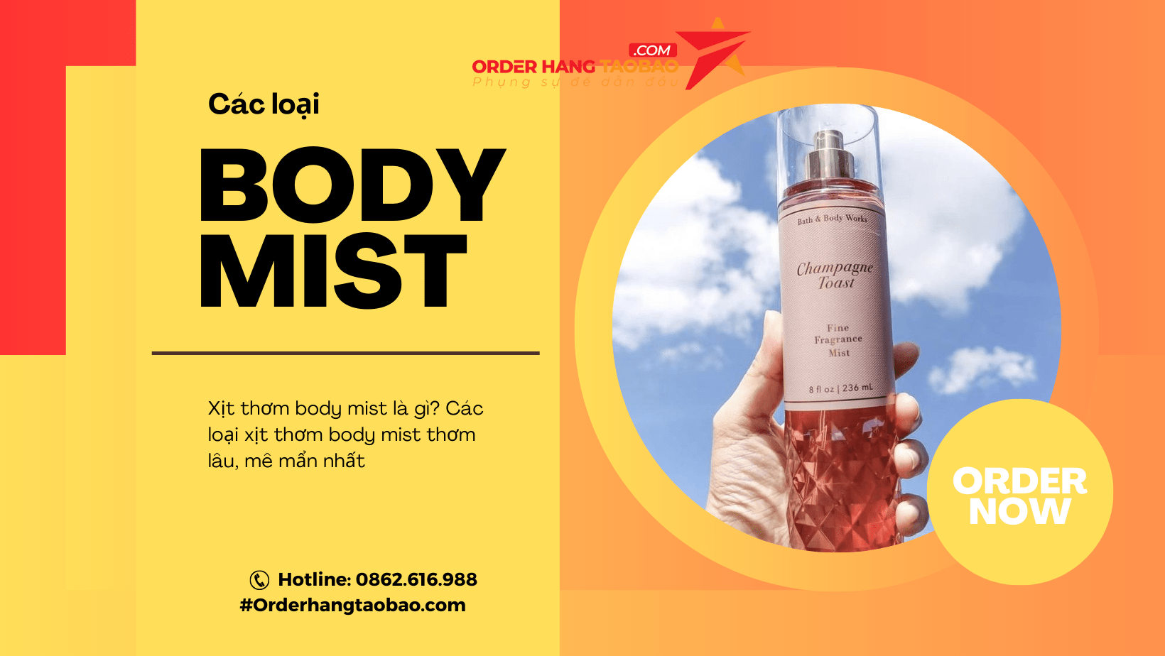 Xịt thơm body mist là gì? Các loại xịt thơm body mist thơm lâu, mê mẩn nhất