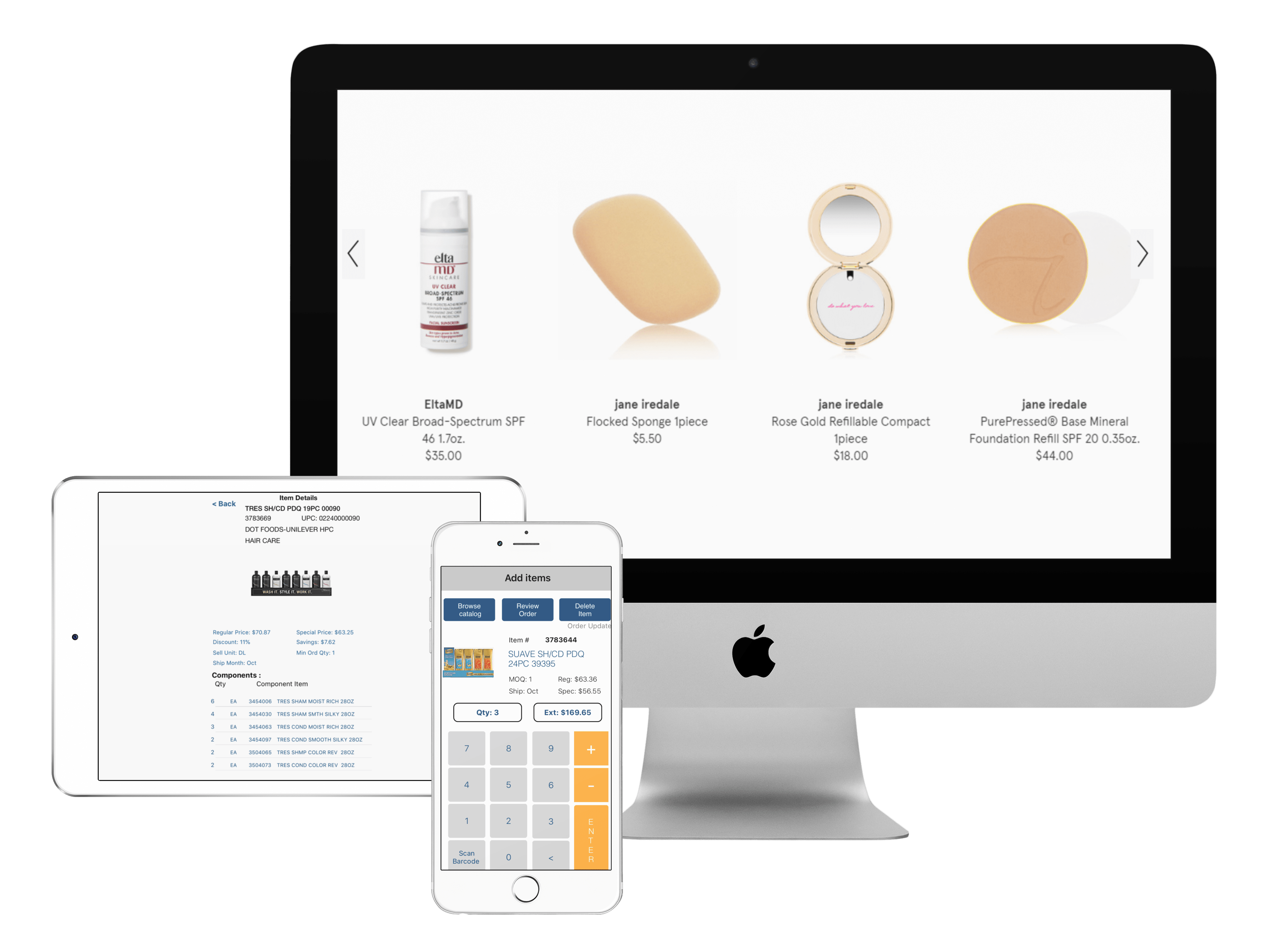 Cosmetics Distributors B2B Mobile Commerce Platform OrderJump