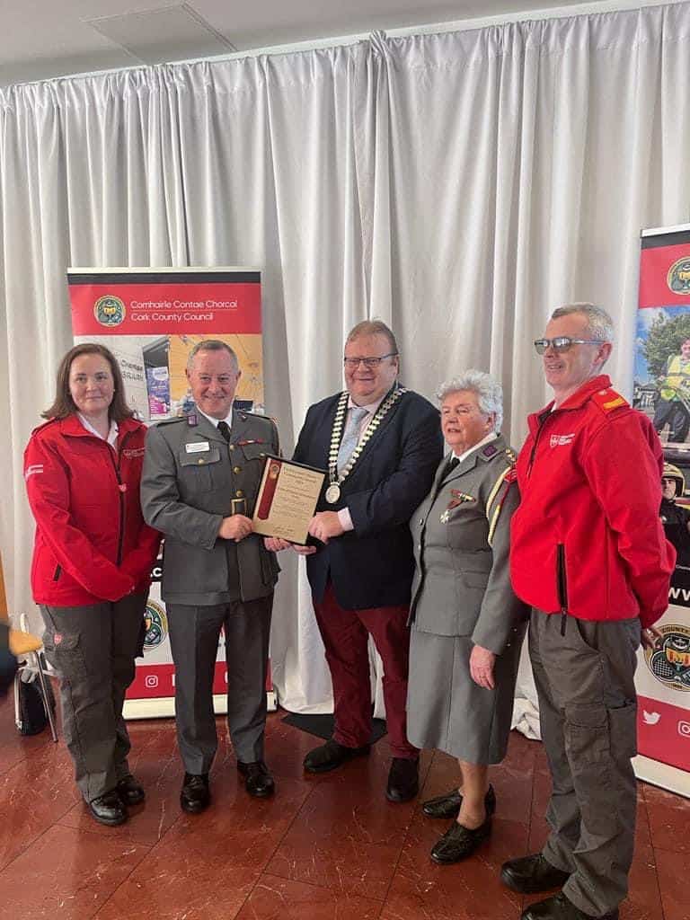 Congratulations to all Carrigaline unit members after they received a