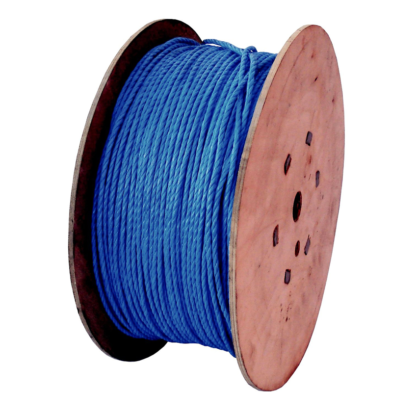 6mm x 500m Polypropylene Rope on Wooden Drum Interfix
